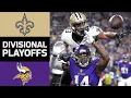 Saints vs Vikings THE MINNEAPOLIS MIRACLE NFL Divisional Round Game Highlights