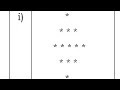 EMRS TGT Tier 2 - Diamond Star Pattern in Python Code explain