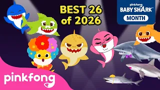[BEST 26] Kids’ Favorite Baby Shark Dance Songs | August Shark Month Special | Pinkfong Official