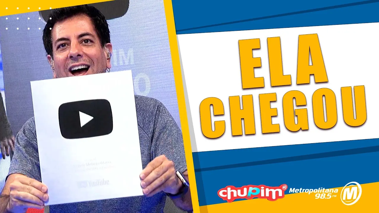 CHEGOU NOSSA PLACA DE 100 MIL INSCRITOS!