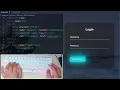 ASMR Programming - Animated Login Page Html CSS