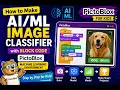 How to make Image Classifier with Block Code PictoBlox Machine Learning Environment for Kids