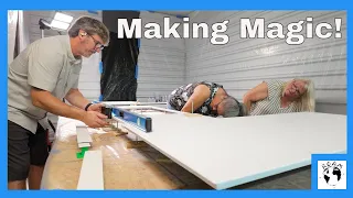 Epoxy Resin Countertops | Stunning White Counter Transformation Episode 54 #stonecoatcountertops