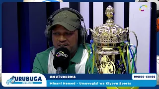 Minani Hemed wa Kiyovu Sports mu byishimo nyuma yo gutwara #FERWAFASuperCup | Yaserukanye igikombe