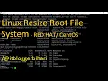 Resize your Linux root How to Extend the Root Size or how to increase the root size