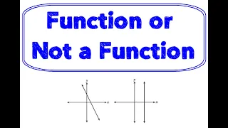Function or Not a Function