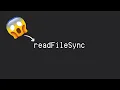 Don t Use Synchronous Code If You Don t Have To