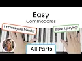 How to play Easy - Commodores EASY Piano Tutorial