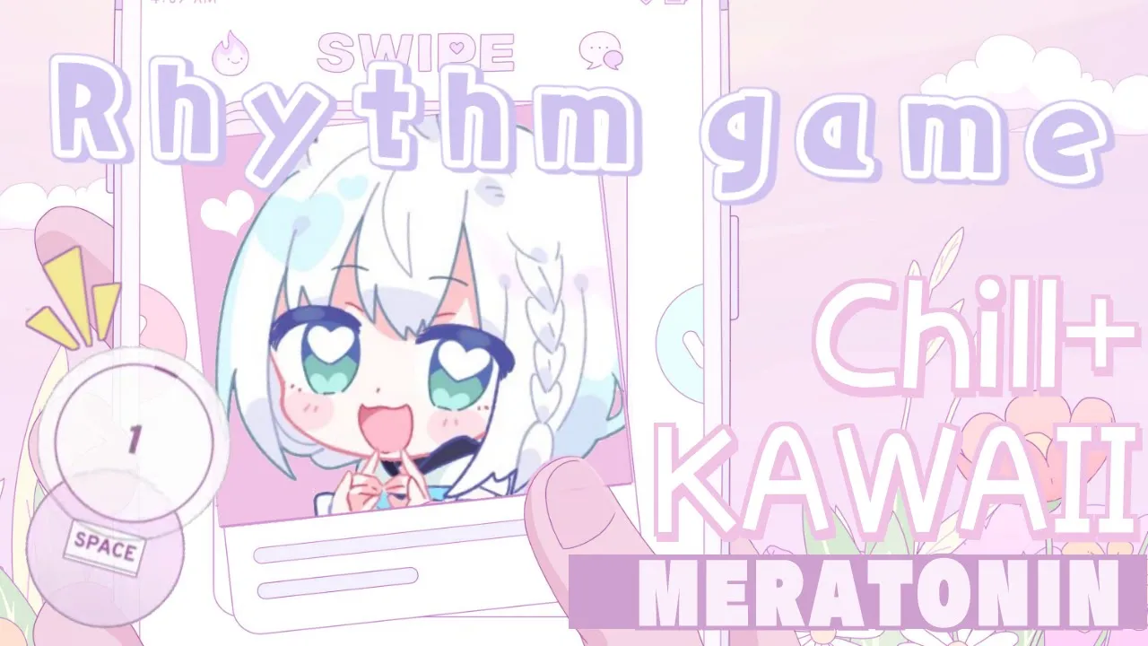 【Melatonin/メラトニン】Chill+KAWAII+難易度高め！？海外の大人気リズムゲーム【ホロライブ/白上フブキ】