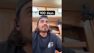 100 days. As a reminder, The time crunch is not decided by me. It’s decided by the seasons.