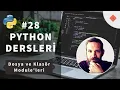 Python Dersleri Dosya ve Klasor Module leri