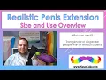 New Realistic Penis Extension Sleeve