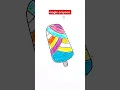 coloring page ice cream
