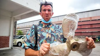 Fixing our Broken Feathering Prop… What went wrong??? Ep 250