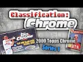2000 Topps Chrome Baseball Series 1 Hobby Box - CLASSIFICATION CHROME
