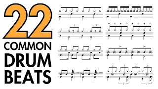22 common drum beats every drummer should know 