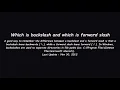 Which is backslash and which is forward slash