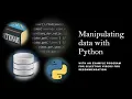 Python dictionaries how to use them to manipulate data