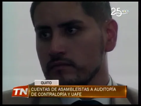 Cuentas de asambleístas a auditoría de contraloría y UAFE