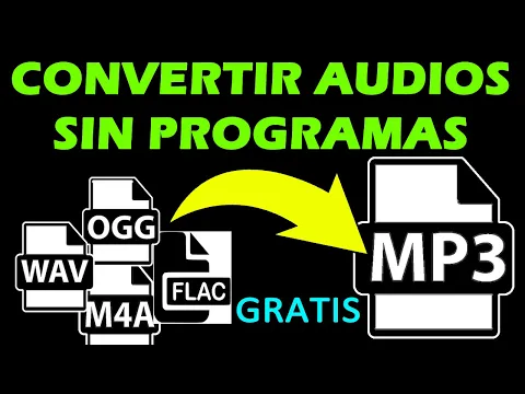Download MP3 HOW TO CONVERT AUDIO TO MP3 WITHOUT PROGRAMS 🚀 Online and Free ✅ Easy and Fast