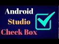 Checkbox in android studio