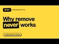 addEventListener and Why removeEventListener Fails JS Fundamentals 8 6 Three Minute Stack