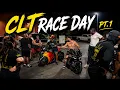 CLT RACE DAY PT 1 Charlotte s Fastest Bikes Came Outside