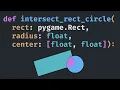 Python Pong Game Collision Detection
