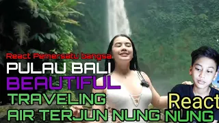 recommended traveling air terjun nung nung pulau bali