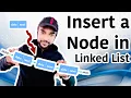 Insert a Node in a Linked List Animations Examples and Code Study Algorithms
