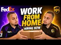 FedEx UPS Are Hiring Remote RIGHT NOW 4 Work From Home Jobs 2026 Apply Today