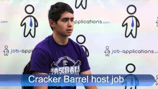Cracker Barrel Interview - Host
