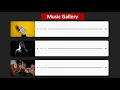 Responsive Music Gallery Tutorial Using Pure HTML and CSS Only