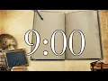 9 Minute Classroom Timer with School Bell Alarm NO Music