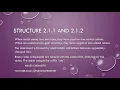 IB Chemistry - Structure 2 1 1 and 2 1 2