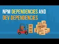 NPM - how to install dependencies and dev dependencies