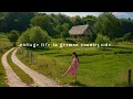 Day in a life of slow living in a small country cottage