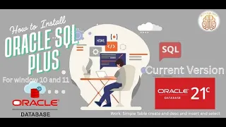 Install Oracle SQL Plus on Windows Beginners SQL Tutorial 2025 Create Insert Select Table