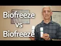 Biofreeze vs Biofreeze Professional