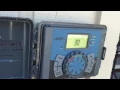 How do use the orbit sprinkler timer budget feature