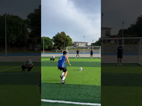 Unang goal ni von sa football ⚽️🔥