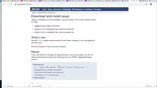 005 web scraping Jsoup
