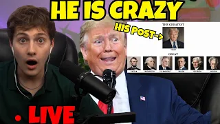 Trump Claims To Be President In USA History Debating MAGA Republicans LIVE