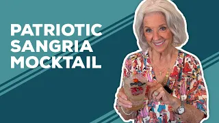Love & Best Dishes: Patriotic Sangria Mocktail Recipe | Non-Alcoholic Labor Day Drink Ideas