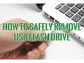 How to Safely Remove USB Flash Drive and Why It s Necessary