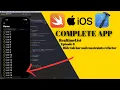 How to hide tab bar RealtimeList ep 8 Swift 5 Xcode 15 iOS 17