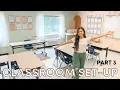 CLASSROOM SET-UP DAY 3 Boho Neutral Classroom Theme