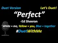 Download Lagu Ed Sheeran - Perfect (Duet Version) | Sing With Me | Female Key