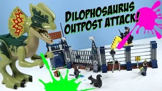 LEGO Jurassic World Fallen Kingdom Dilophosaurus Outpost Attack 2018