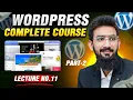 FREE WordPress Complete Course For Beginners in 2025 How To Make a WordPress Website PART-2